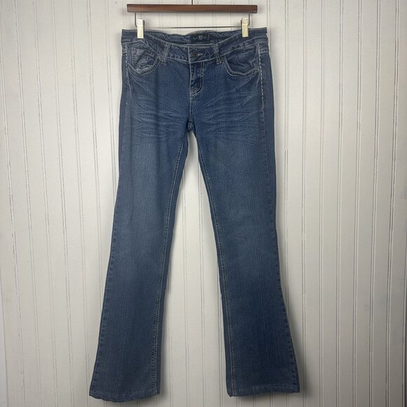Royal Blue Bootcut Jeans‎ in Women's Size 7 - Picture 1 of 11